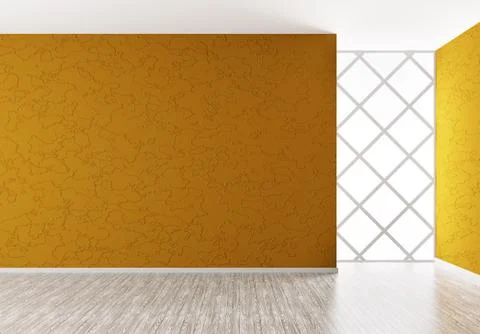 Empty interior 3d render Stock Illustration