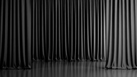 Empty interior room background 3d illustration Stock Illustration