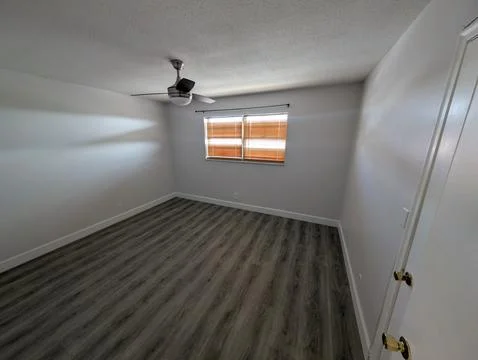 Empty Interior Room with Natural Light in Palmetto Bay, Florida 写真素材