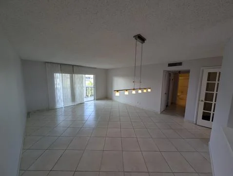 Empty Interior Room with Natural Light in Palmetto Bay, Florida Stock Photos
