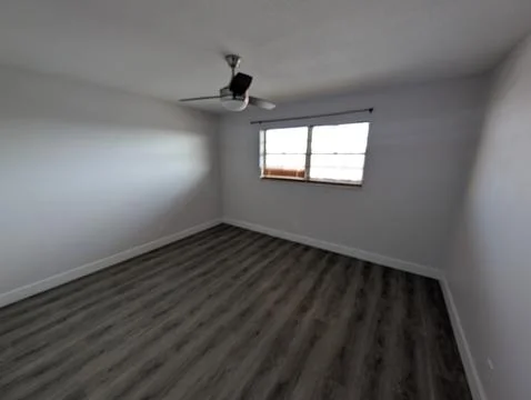 Empty Interior Room with Natural Light in Palmetto Bay, Florida Stock Photos
