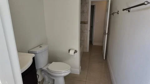 Empty Interior Room with Natural Light in Palmetto Bay, Florida Stock Photos