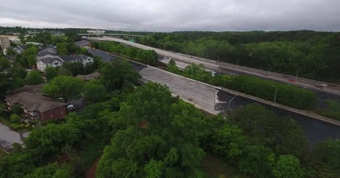 Empty Interstate Stock Footage 75529990