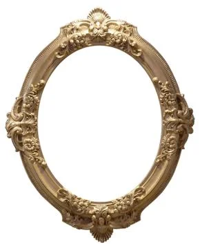 Empty isolated frame border Stock Photos