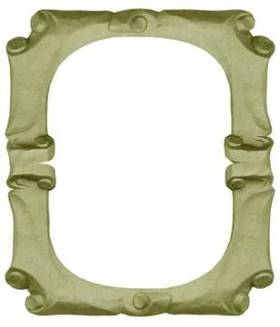 Empty isolated frame border Stock Photos