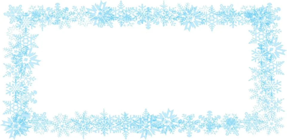 Empty isolated frame border Stock Photos