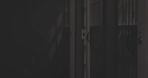 Empty Jail Cells 2 4K Stock Footage 146421257