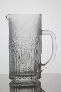Empty jar of beer on white background Stock Photos