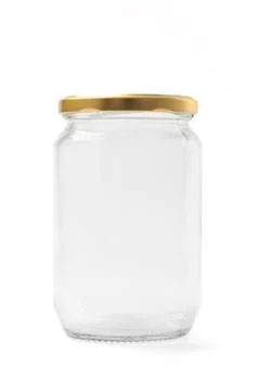 Empty jar Stock Photos