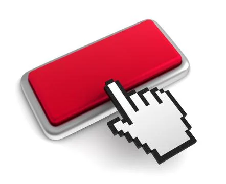 Empty keyboard concept  3d illustration Stock Illustration