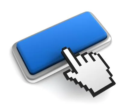 Empty keyboard concept  3d illustration Stock Illustration