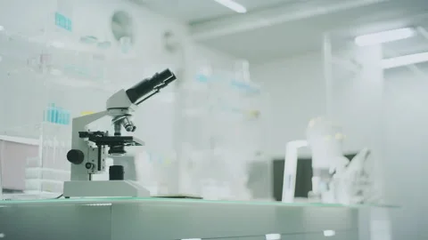 Microscope Empty Stock Footage ~ Royalty Free Stock Videos | Pond5