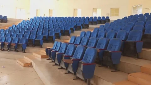 Empty Lecture Theater Interior at Kano University Wudil Nigeria Stock Footage 320722935