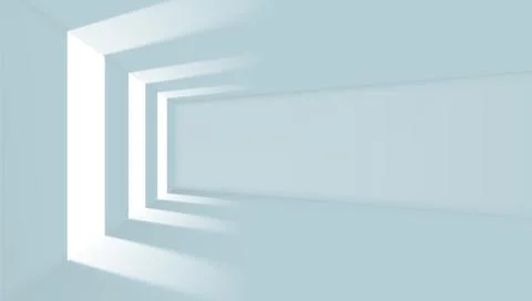 Empty Light Interior Room Stock Illustration