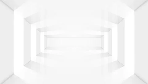 Empty Light Interior Room Stock Illustration