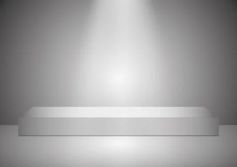 Empty light interior for your creative project. Vector illustration Stock Illustration