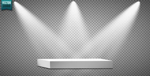 Empty light interior for your creative project. Vector illustration Illustrazione stock
