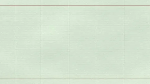 Empty lined paper with grid layout Stock Illustration