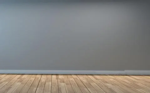 Empty living room interior. 3D rendering Stock Illustration