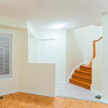 Empty living room Stock Photos