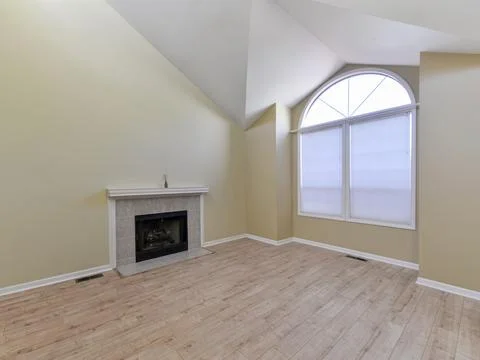 Empty living room Stock Photos