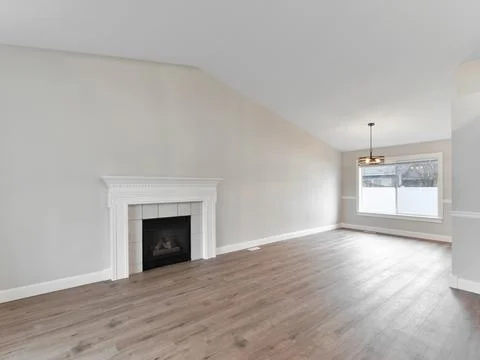 Empty living room Stock Photos