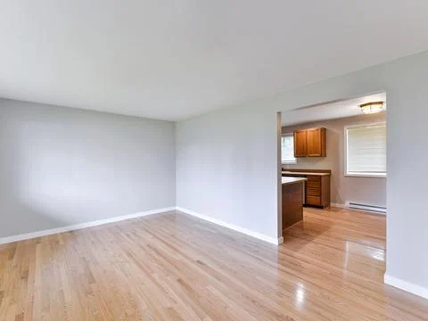 Empty living room Stock Photos
