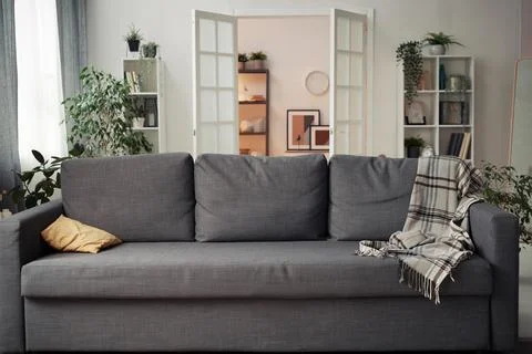 Empty living room with sofa Fotos de archivo
