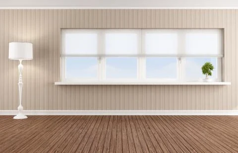 Empty livingroom Illustrazione stock