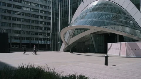 Empty London during COVID19 Stock Footage 130294836