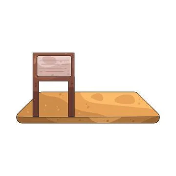 Empty Lot illustration Stock Illustration