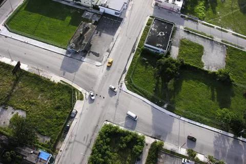 Empty Lots Overtown 2005 Stock Photos