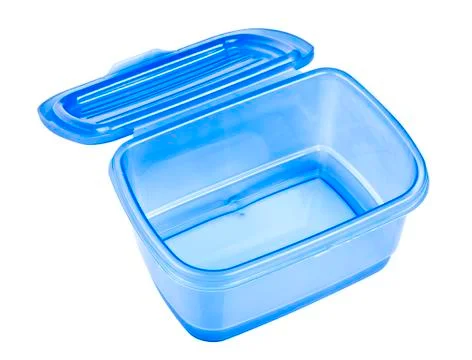 Empty lunch box Stock Photos