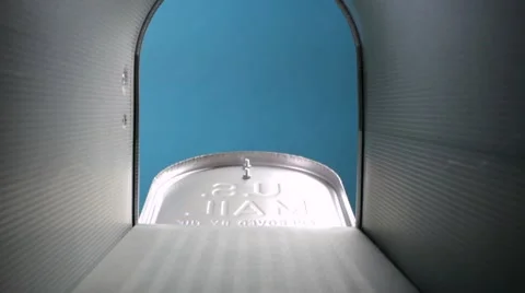 Empty mail box 스톡 동영상 9195894