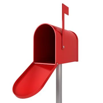 Empty mailbox Stock Illustration