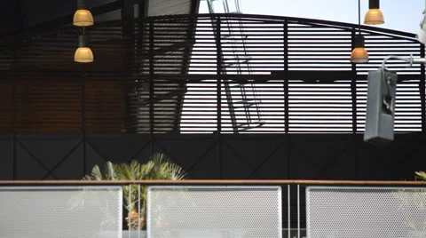 Empty Mall Floor Video stock 50433336