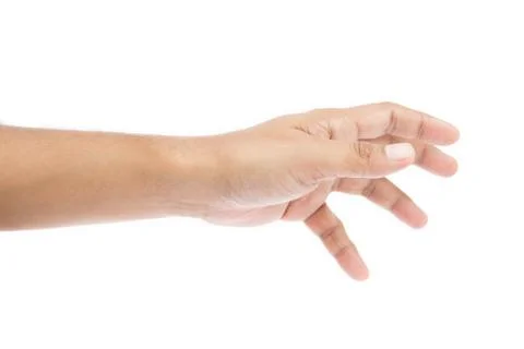 Empty man hand Stock Photos