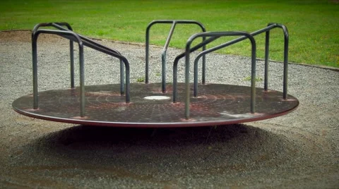Empty Merry Go Round, 4K 스톡 동영상 43910148