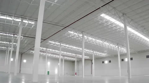 Empty of modern factory space Stock Footage 169312476