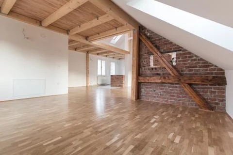 Empty modern interior Stock Photos