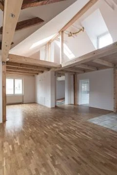 Empty modern interior Stock Photos