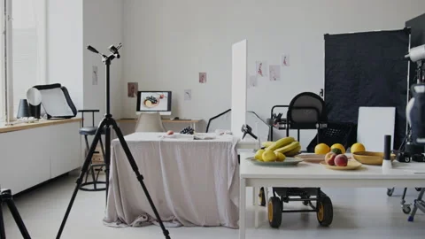 Empty Modern Studio Stock Footage 318723197