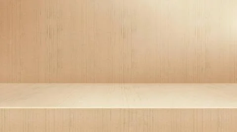 Empty modern studio table room background, product display with copy space... Foto stock