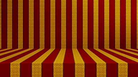 Empty modern studio table room background, product display with copy space... Foto stock
