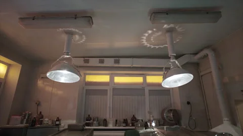 Empty morgue tables Stock-Footage 65153192