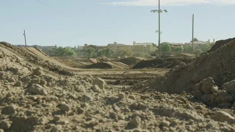 Empty Motocross Track 4k Stock Footage 92820501