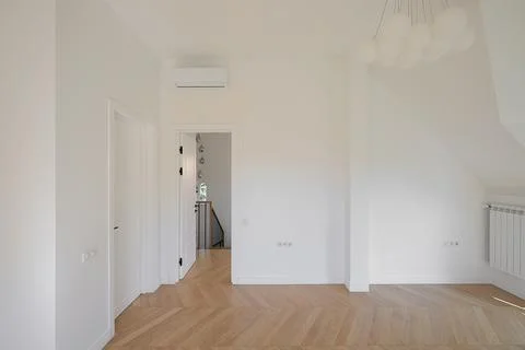 Empty new room with in the interior Foto stock