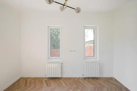 Empty new room with in the interior 스톡 사진