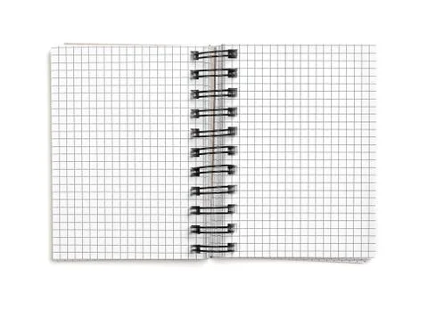 Empty note book Stock Photos