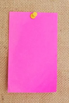 Empty note Stock Photos